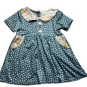 Wellie Kate Girls Polka Dot Top Size 6-7 Years